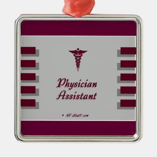Physician Assistant Ornament (Front)