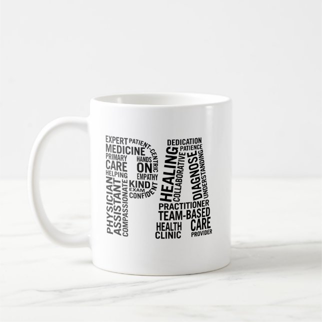 Physician Assistant PA Coffee Mug (Left)