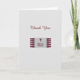 Physician Assistant Thank You Card