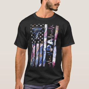Physician Assistant US Flag PA Week T-Shirt