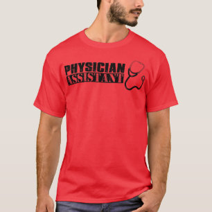 Physician Assistant Vintage Black Text T-Shirt