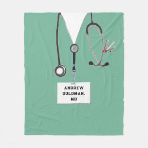 Physician Gift Ideas Fleece Blanket