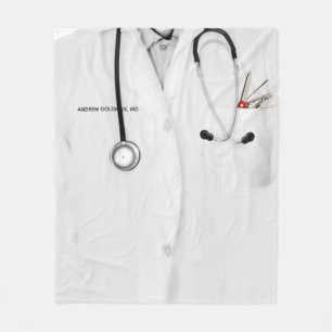 Physician Gift Ideas Fleece Blanket