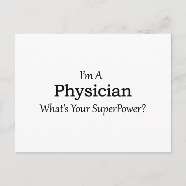 Physician Postcard (Front)