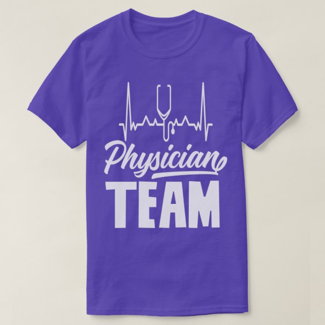 Physician Team Doctor Student MD 1 T-Shirt (Design Front)