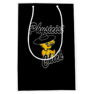 Physicist Chick #4 Medium Gift Bag