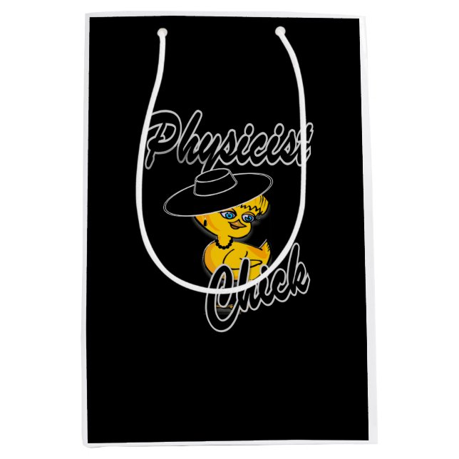 Physicist Chick #4 Medium Gift Bag (Front)