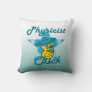 Physicist Chick #7 Cushion