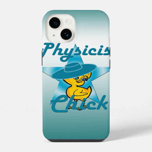 Physicist Chick #7 iPhone Case (Back)