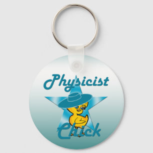 Physicist Chick #7 Key Ring