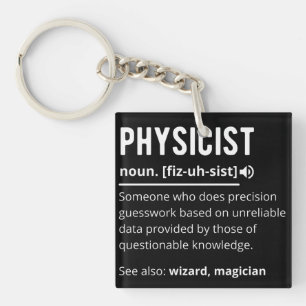 physicist key ring