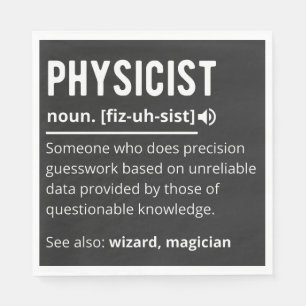 physicist napkin