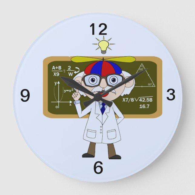 Physicist who discover of the Human's Large Clock (Front)