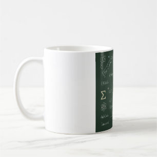 Physics &amp; Math Chalkboard Mug   Science Equati