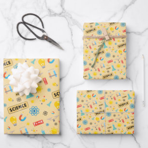 Physics and Science Lover Wrapping Paper Sheet