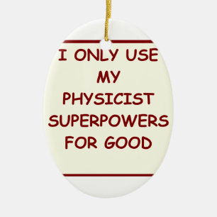 physics ceramic tree decoration