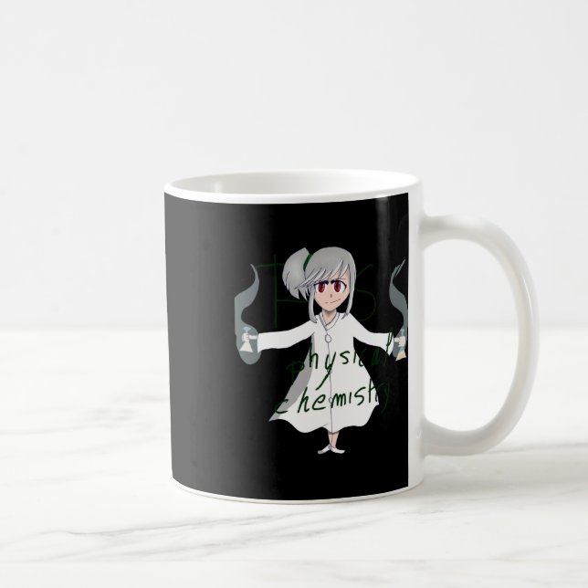 Physics Chemistry Sticker  Coffee Mug (Right)