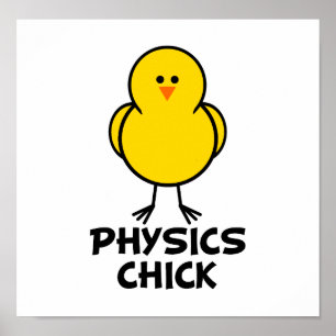 Physics Chick Poster