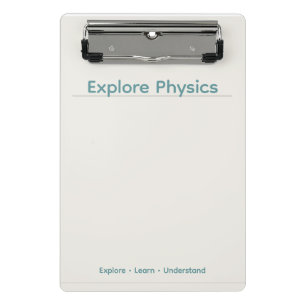 Physics Clipboard – Minimal Design Custom