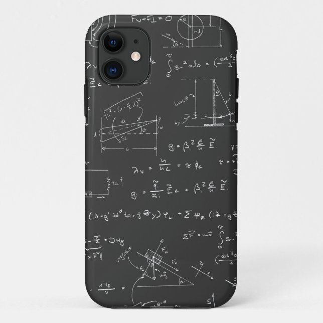 Physics diagrams and formulas Case-Mate iPhone case (Back)