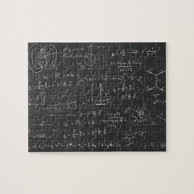 Physics diagrams and formulas jigsaw puzzle (Horizontal)