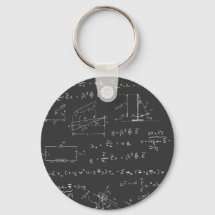 Physics diagrams and formulas key ring