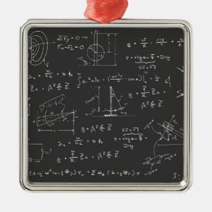Physics diagrams and formulas metal tree decoration
