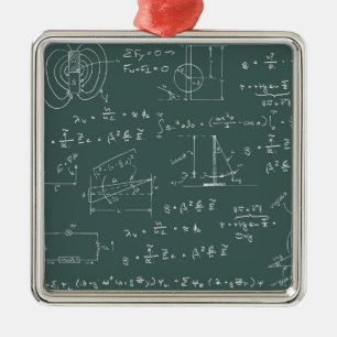 Physics diagrams and formulas metal tree decoration
