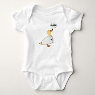 Physics Duck Baby Bodysuit