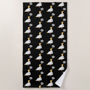 Physics Duck Beach Towel