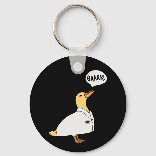 Physics Duck Key Ring (Front)