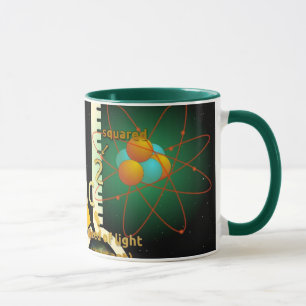 Physics E=mc2 colourful design Mug