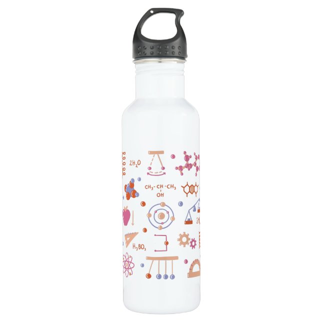 Physics elements 710 ml water bottle (Front)