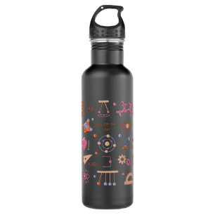 Physics elements 710 ml water bottle