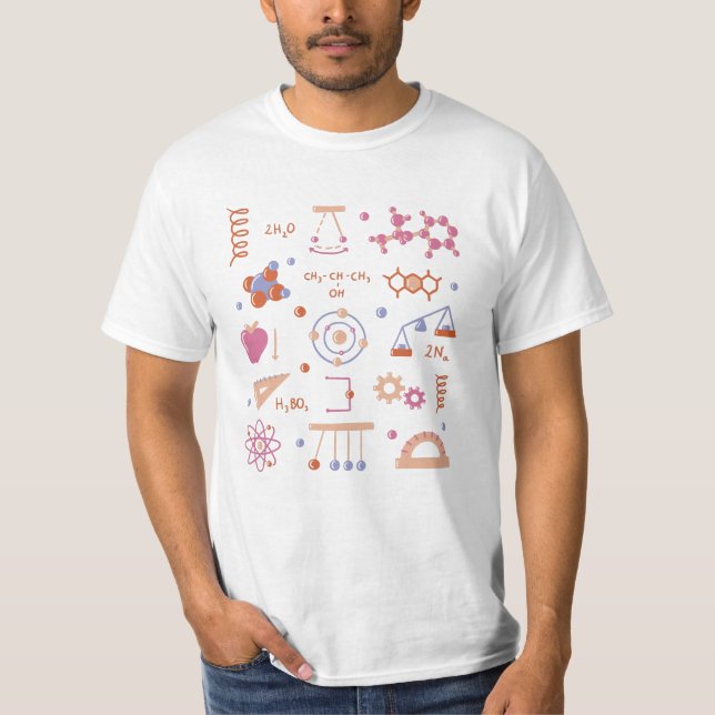 Physics elements T-Shirt (Front)