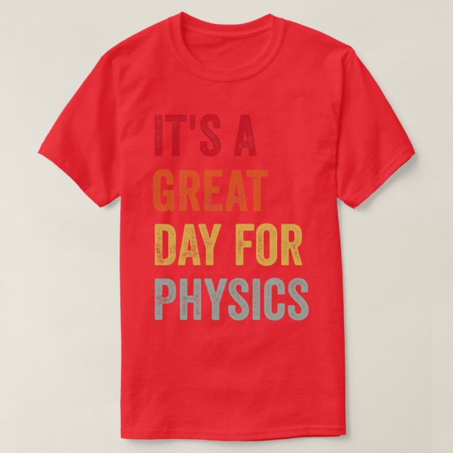 Physics Enthusiast T-Shirt (Design Front)