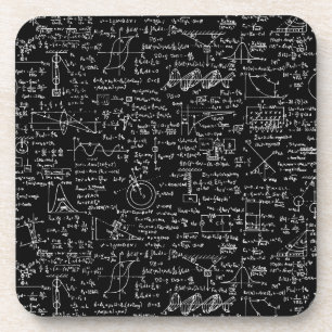 Physics Equations on Black // Coaster