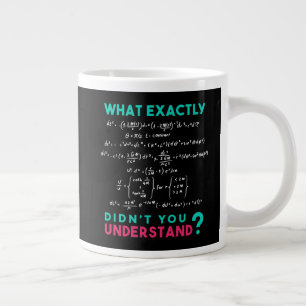 Physics formula Joke Large Coffee Mug