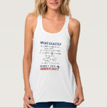 Physics formula Joke Singlet<br><div class="desc">Cool and funny physics design. A must for every physicist, physics student, physics teacher and physics lover. Great gift idea for Physics Nerds and Physics Geeks.</div>