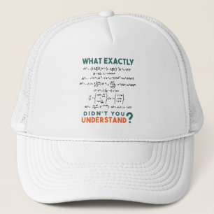 Physics formula Joke Trucker Hat
