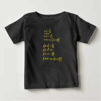 Physics Formula Square Sticker Invitation