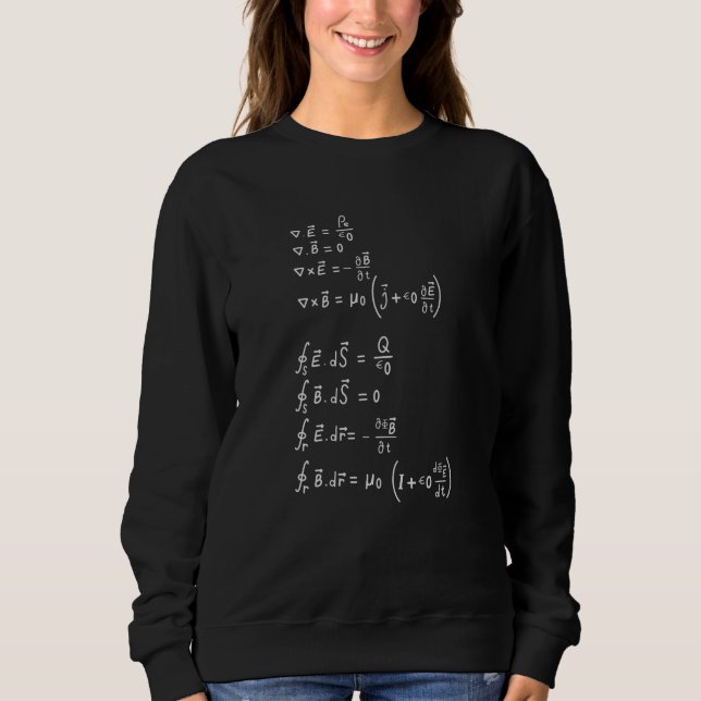 Physics Formula Sweatshirt (Front)