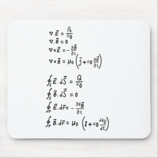 Physics Formula T-Shirt Invitation Square Sticker Mouse Pad