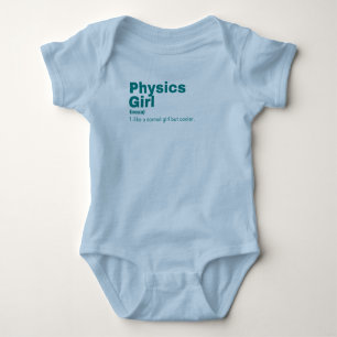 Physics Girl - Physics Baby Bodysuit
