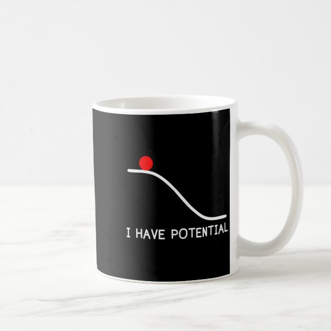 Physics I Have Tential Energy Funny  Coffee Mug (Right)