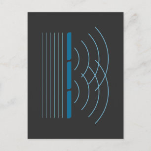 Physics Interference Education Wave Radiation Postcard