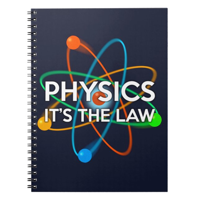 PHYSICS. IT'S THE LAW NOTEBOOK (Front)