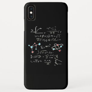Physics Math Formula Teacher Student Atoms and Mol Case-Mate iPhone Case