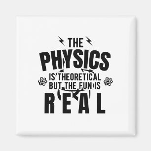 Physics Science Physicist Teacher Gift Idea Magnet