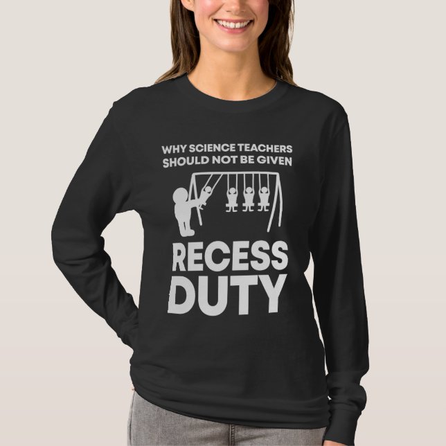 Physics Student I Funny Science Teacher T-Shirt (Front)